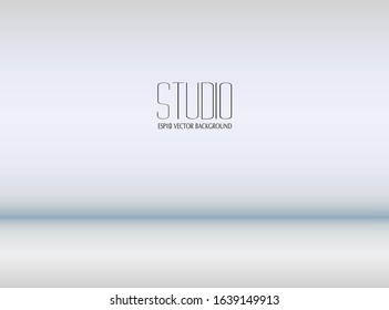 Empty studio background, vector eps10 illustration