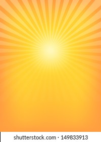 Empty Sun Sunburst Pattern. Vector illustration