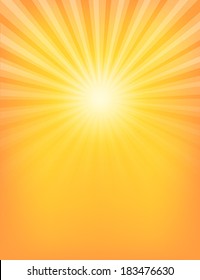 Empty Sun Sunburst Pattern. Vector illustration
