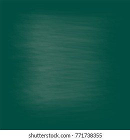 empty teal chalkboard background. vector illustration.