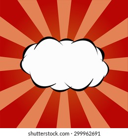 Empty Text - Blank Comic Speech Bubbles