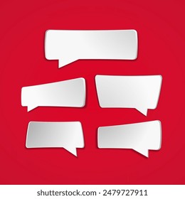 empty text box vector background 