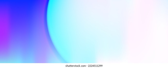 Empty text for circle frame on the blue gradient background