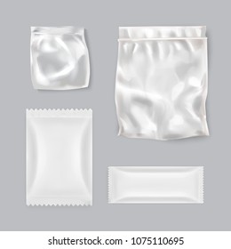 empty transparent cellophane bag, template, vector
 - Shutterstock ID 1075110695