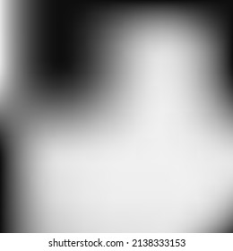 Empty Trendy Smooth Vector Gradient Mesh. Aluminium Liquid Black Grey Blurred Texture. Monochrome Digital Minimal Vector Blurry Background. Silver Watercolor Dark Metallic Gradient Backdrop.