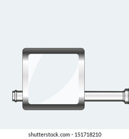 empty urban blank billboard illustration. board EPS10 illustration