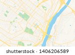 Empty vector map of Albany, New York, USA, printable road map created in classic web colors for infographic backgrounds.
