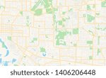 Empty vector map of Hillsboro, Oregon, USA, printable road map created in classic web colors for infographic backgrounds.
