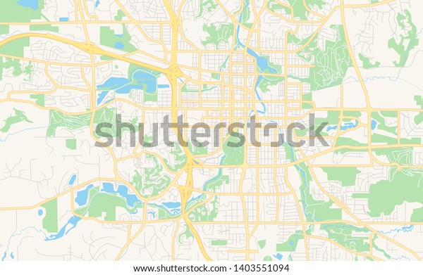 Vacant Vector Map Rochester Minnesota United states of america Inventory Vector picture regarding Printable Map of Minnesota identified as Vacant Vector Map Rochester Minnesota United states of america Inventory Vector