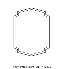 Empty vintage labels. Retro craft labels. vintage bottle labels. Vintage classic label stickers frame. Logo and banner design elements. Frame border. 