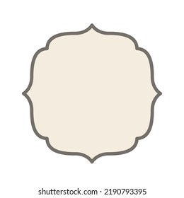 Empty vintage labels. Retro craft labels. vintage bottle labels. Vintage classic label stickers frame. Logo and banner design elements