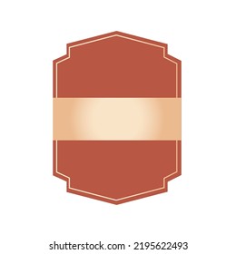 Empty vintage labels vector. Retro craft labels. vintage bottle labels. Vintage classic label stickers frame. Logo and banner design elements