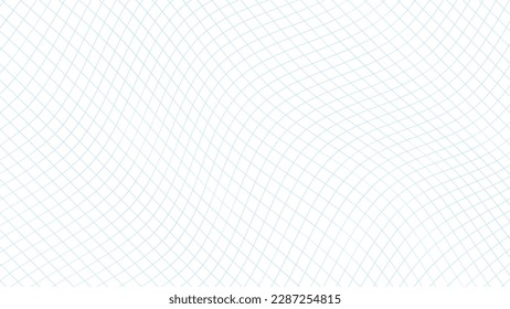 empty wavy checkered decorative vector background 