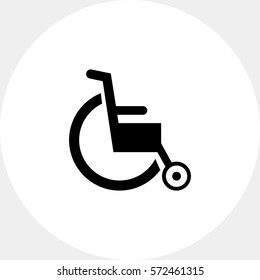 Empty Wheelchair Icon