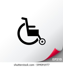 Empty Wheelchair Icon