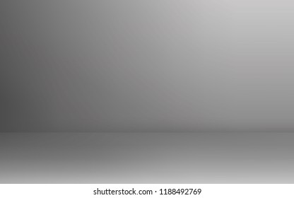 Empty white color studio room with shadow background ,Template for premium, luxury product presentation
