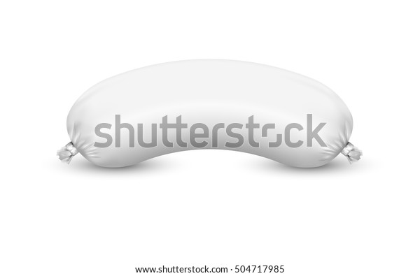 Download Empty White Plastic Packaging Sausage Food Stock Vector Royalty Free 504717985