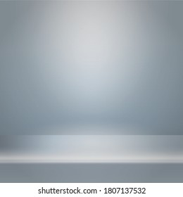 Repisas blancas vacías fondo mínimo y pantalla