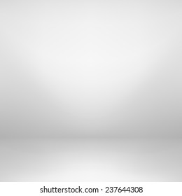 Empty White Studio Background