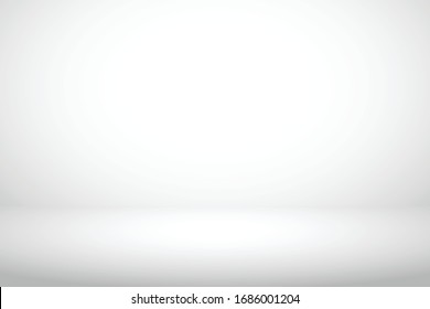 Empty White Studio Background Design Stock Vector (Royalty Free) 1686001204  | Shutterstock