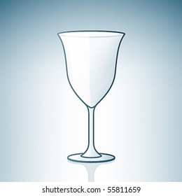 Empty Wine Glass