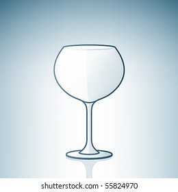 Empty Wine Glass