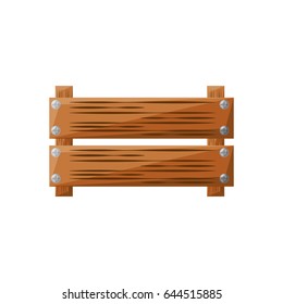 empty wooden box
