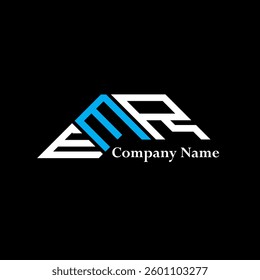 EMR logo design, EMR simple and modern logo. EMR luxurious alphabet design  
