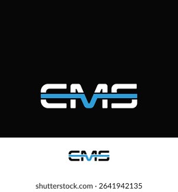 EMS LOGO DESIGN IDEA VECTOR.