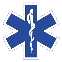 Logo Emt Paramedic. Haute Qualité Image Vectorielle