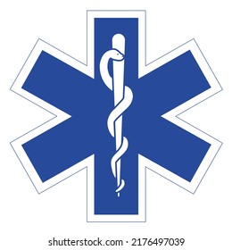 Emt Paramedic Logo. High quality vector - Shutterstock ID 2176497039