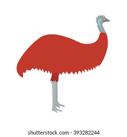 Emu vector illustration