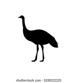 emu vector silhouette