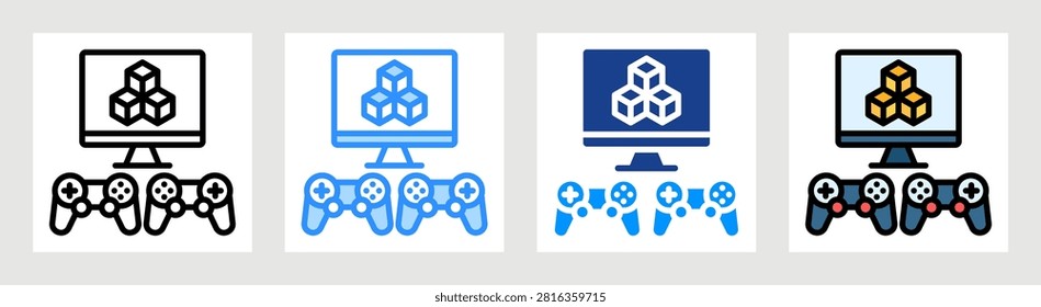 Emulator Icon Collection Set Multiple Style