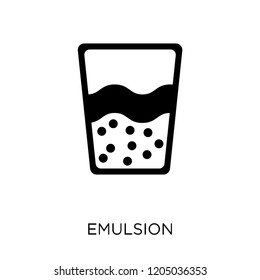 Emulsion icon. Emulsion symbol design from Cleaning collection. Simple element vector illustration on white background.