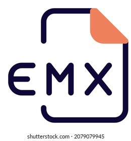 Die Erweiterung der EMX-Datei fällt unter den Typ Audio Files