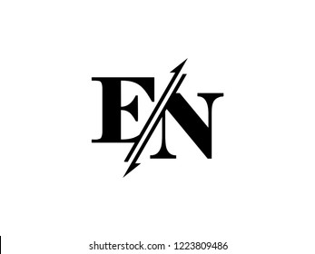 EN initials logo sliced