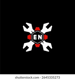 PT Iniciais Vektor Stok Otomotif Logo Design