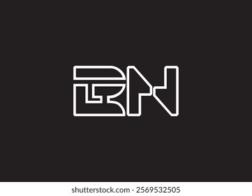 EN Letter Logo Design AND INITIAL LOGO
