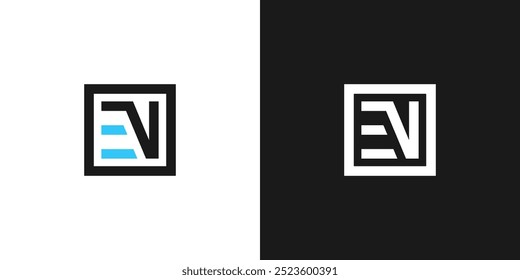 en letter logo for legal or financial business