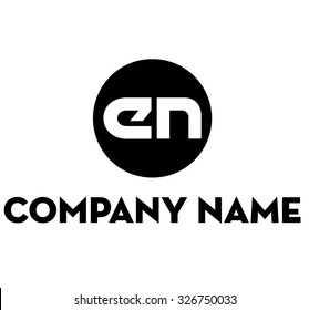 en logo