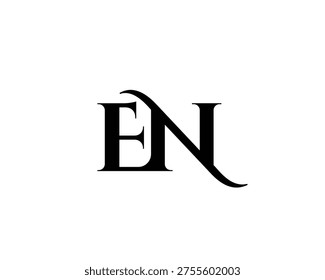 EN Logo Design. en logo