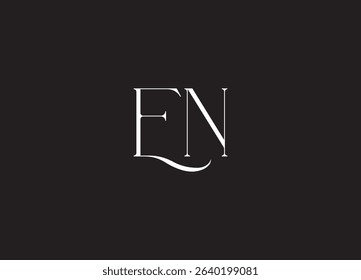 EN Logo Design Creative and Modern Logo Design