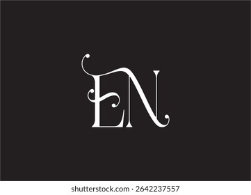 EN Logo Design Creative and Modern Logo Design