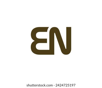 EN Logo Design Vektor-Vorlage