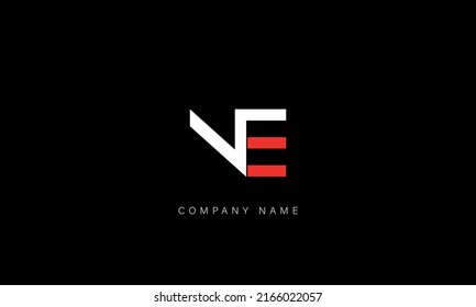 EN, NE Alphabet Letters Logo Monogram