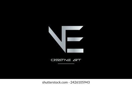 EN, NE, E, N abstract letters logo monogram