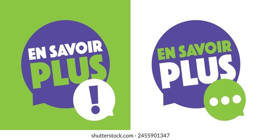 En savoir plus, Learn more in French