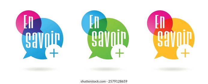 En savoir plus, Learn more in French