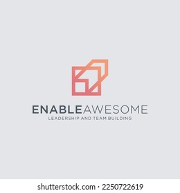 Enable Awesome Line Mode Premium Logo